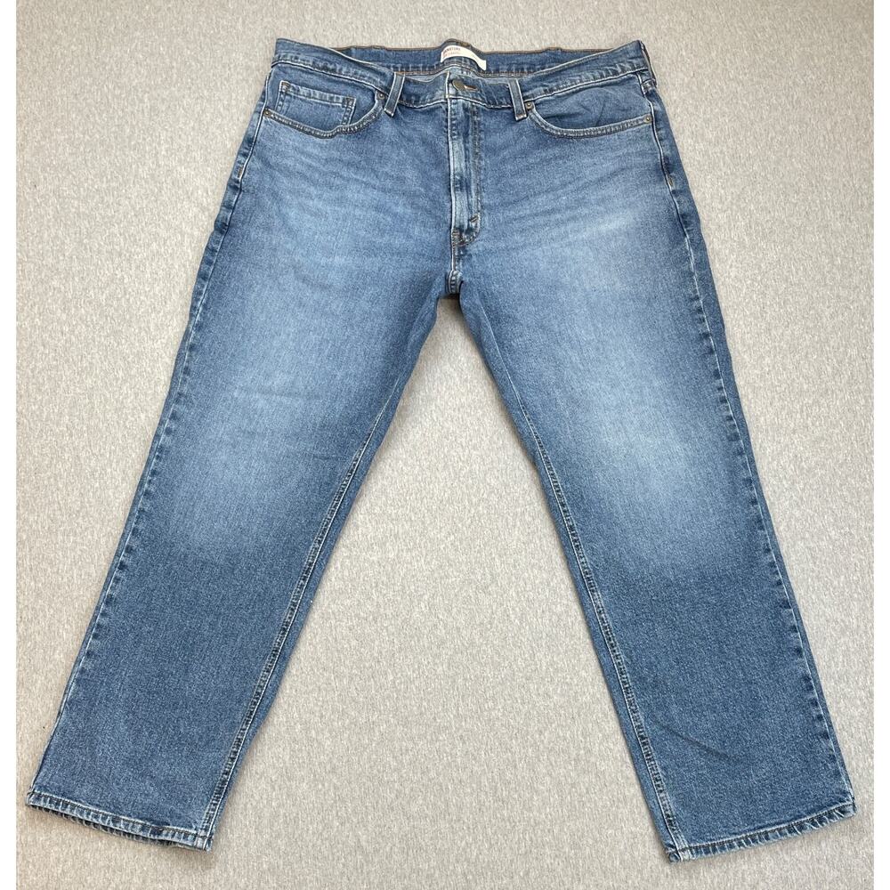 Levis‎ Jeans Men 38 x 30 Blue Signature Cotton Stretch Athletic Slim Straight